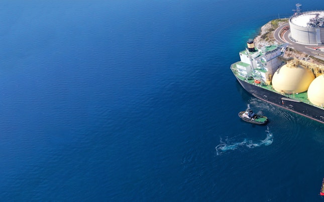 Liquified Natural Gas Refinery Port