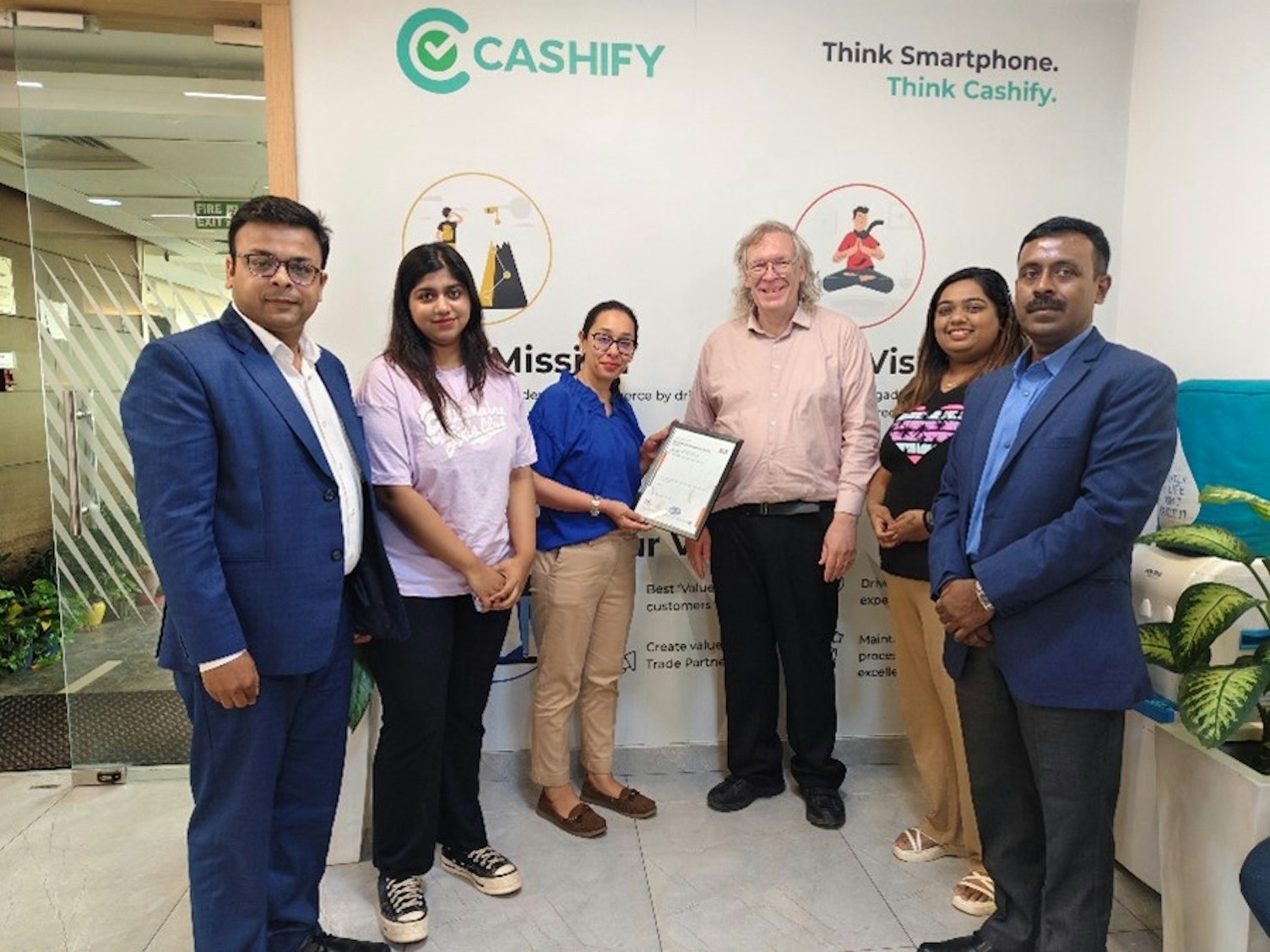 SGS BA Cashify Certification 2025