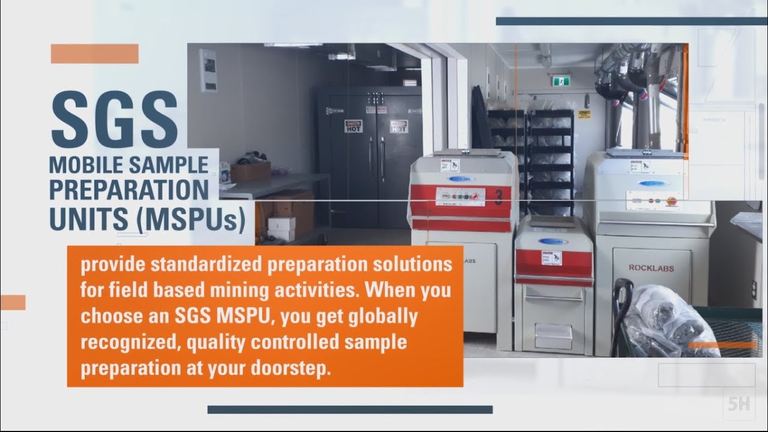 An Overview of SGS Mobile Sample Preparation Units