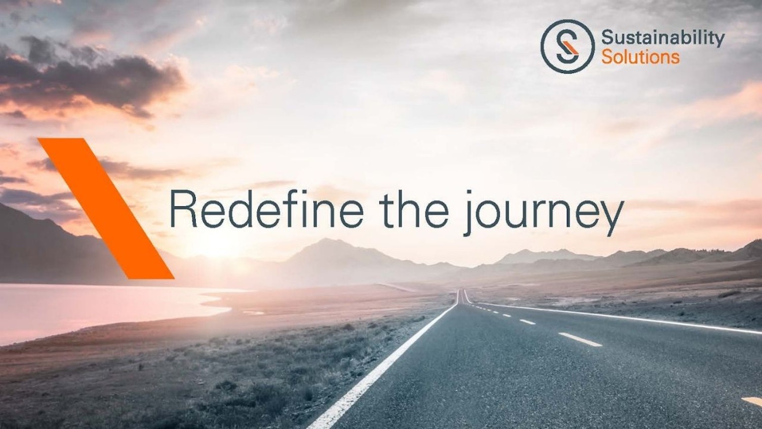 Redefine the Journey to Sustainability