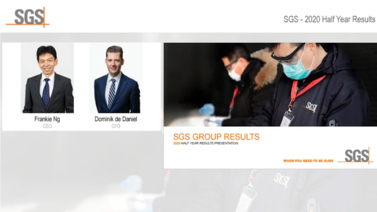 SGS 2020 Half Year Results | SGS Australia