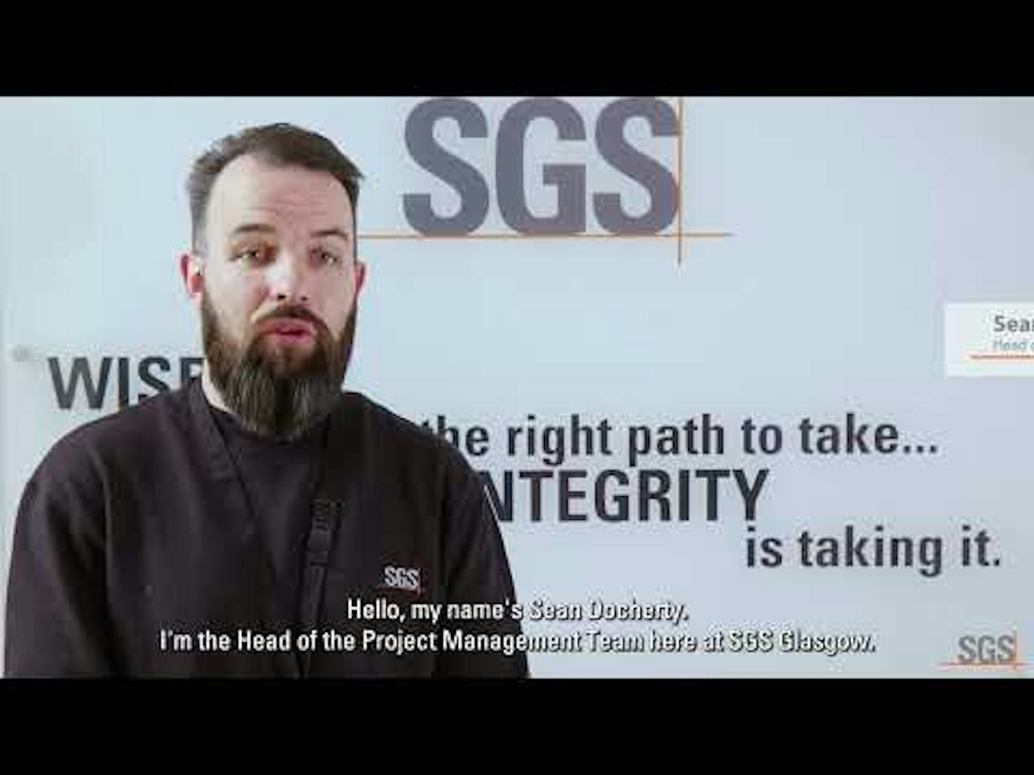 Centro de excelencia en bioseguridad de SGS en Glasgow