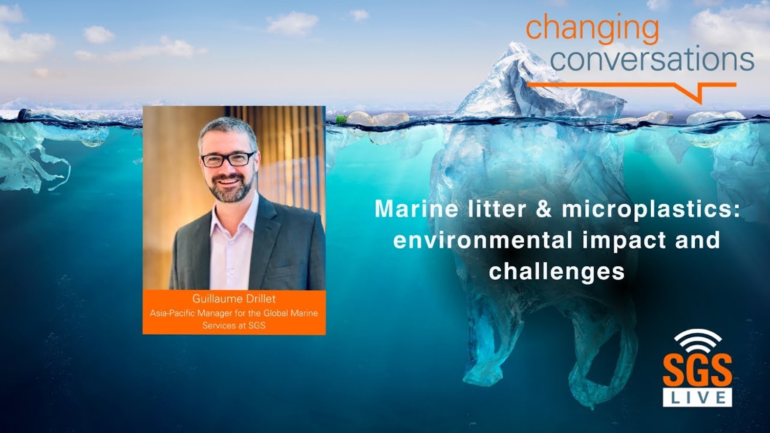 SGS Live presents Marine litter and microplastics environmental impact