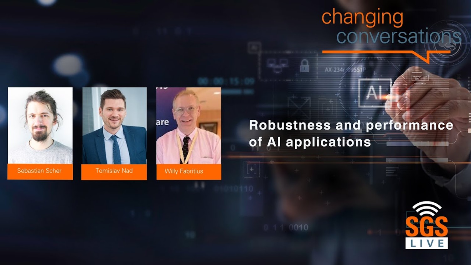 SGS Live Presents: Robustness and performance of AI applications