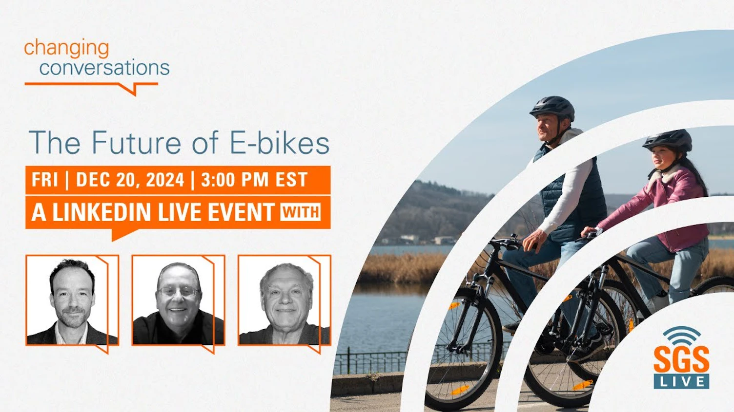 SGS Live Presents: The Future of E bikes