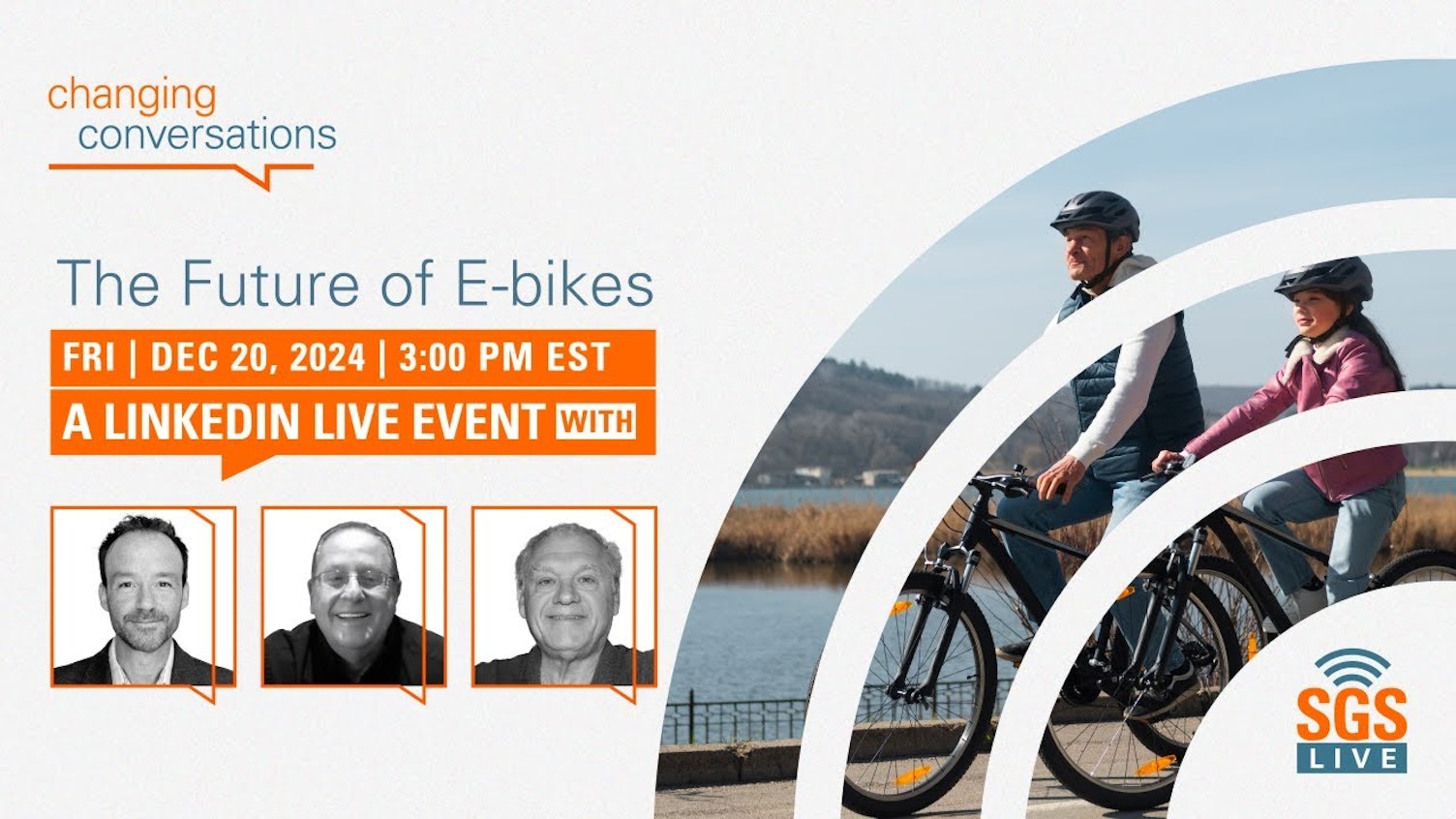 SGS Live Presents: The Future of E bikes