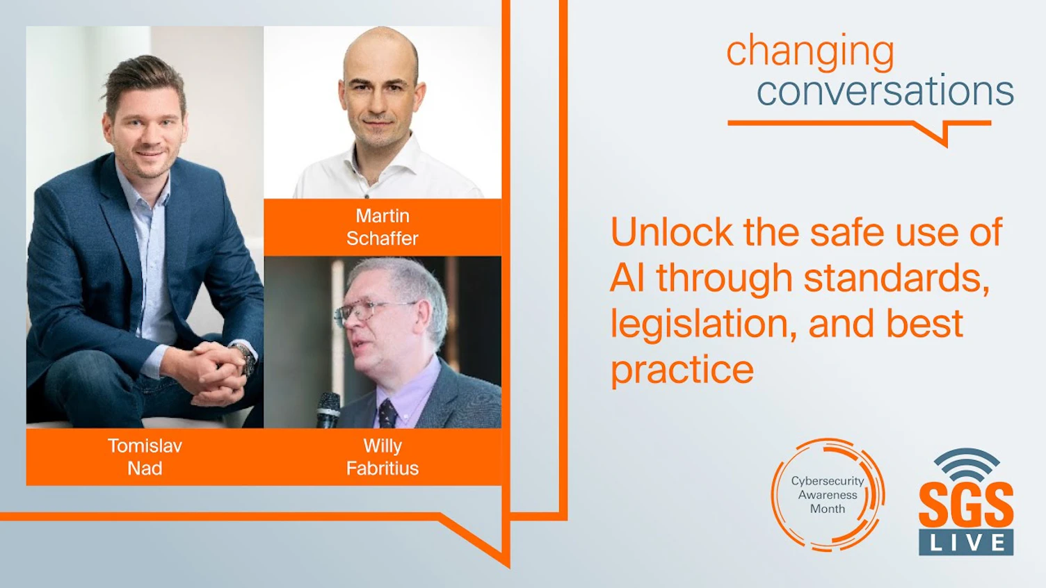 SGS Live Presents: Unlock the Safe Use of AI Through Standards, Legislation and Best Practice