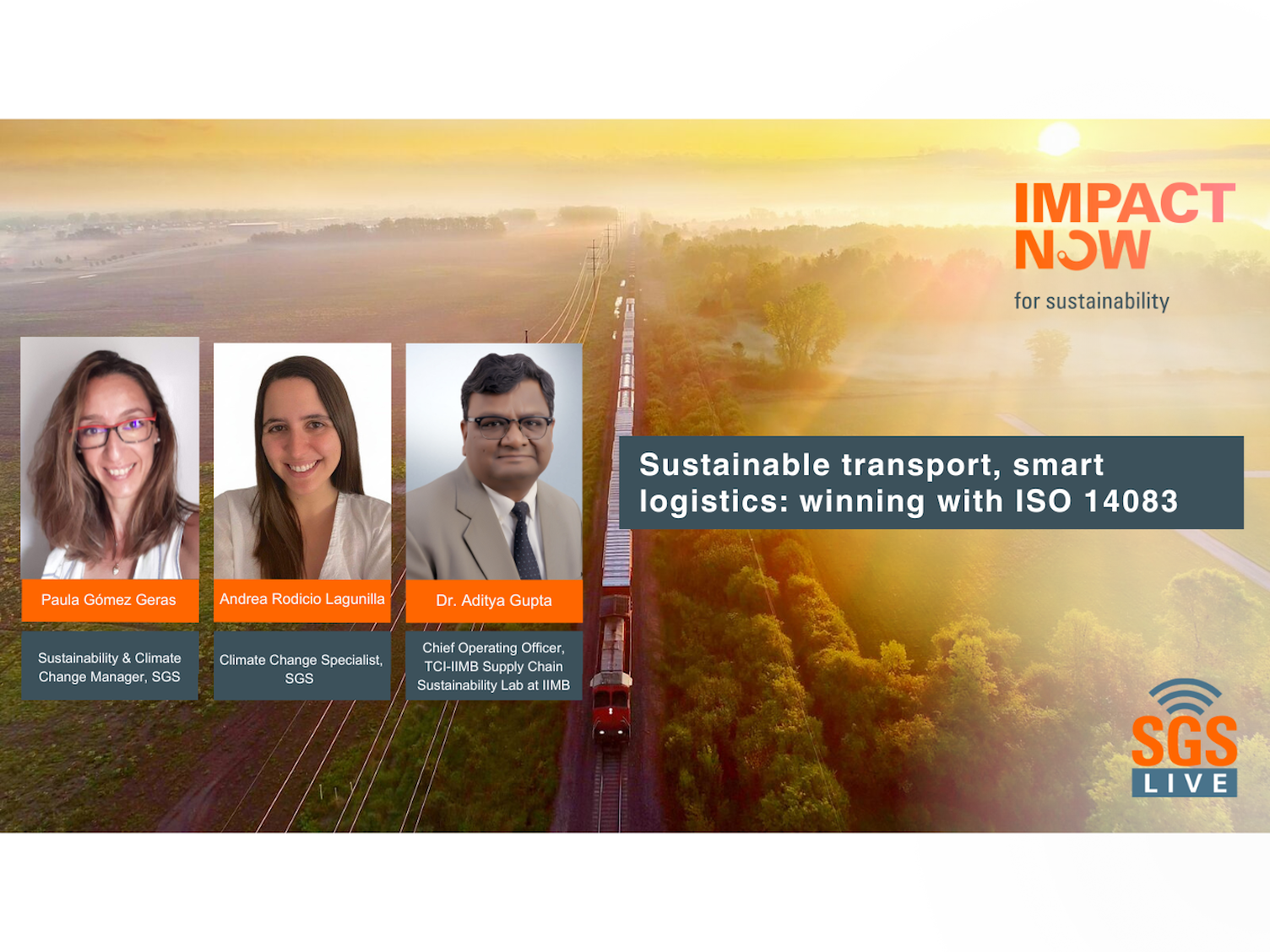 SGS Live Sustainable Transport Smart Logisitics