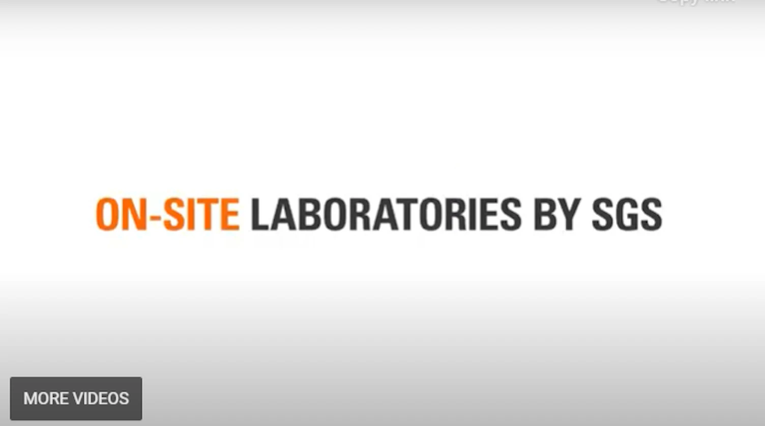 SGS On site Laboratories