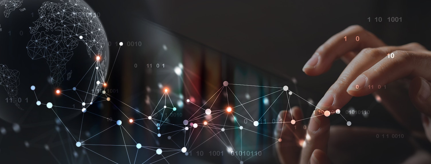 Digital Software Development Concept