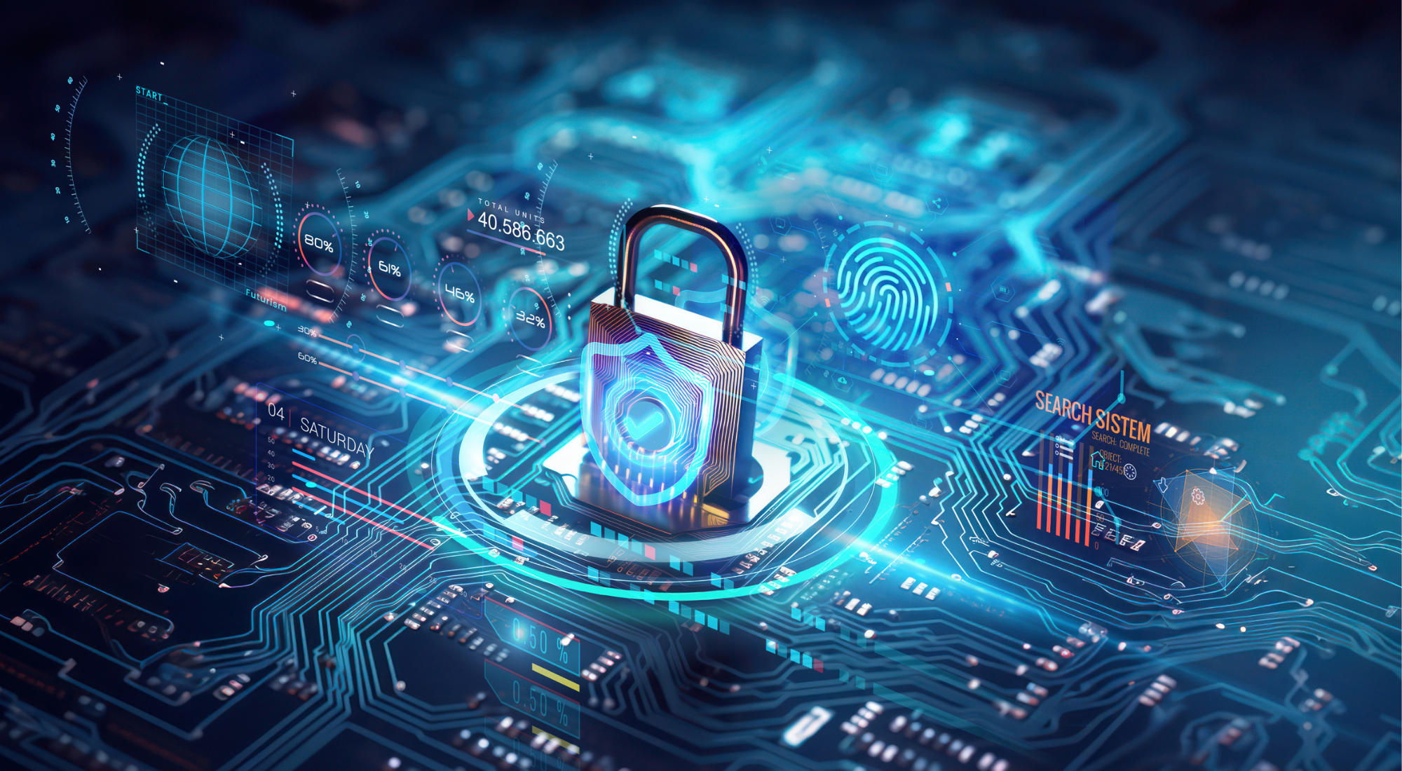 lock cybersecurity chips