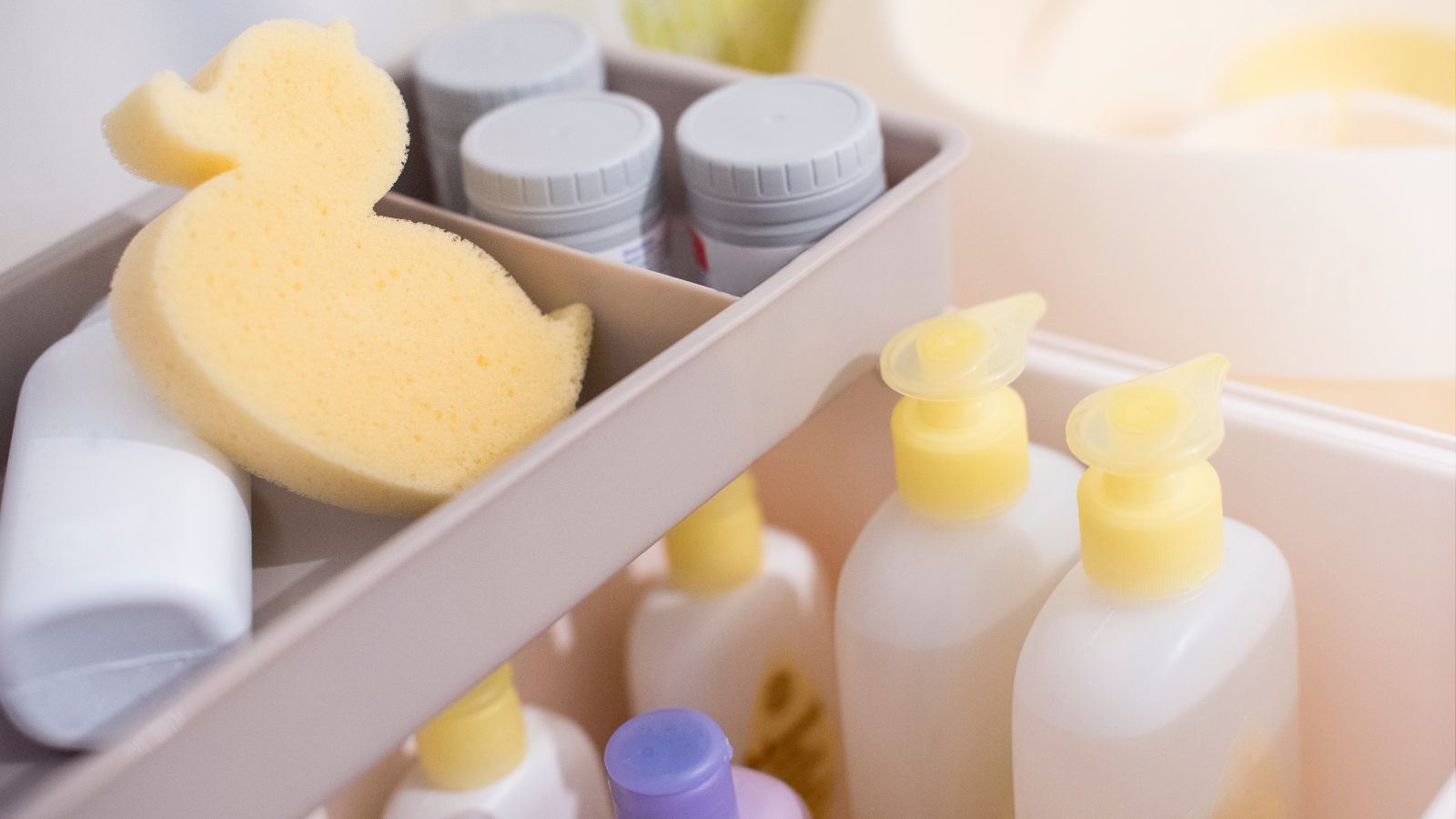 Baby Bath Products Website Banner