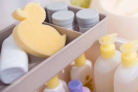 Baby Bath Products Website Banner