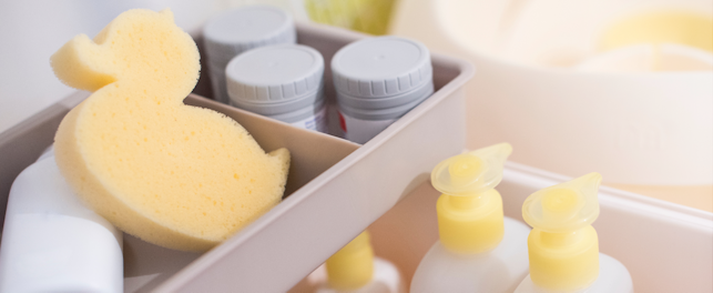 Baby Bath Products Website Banner