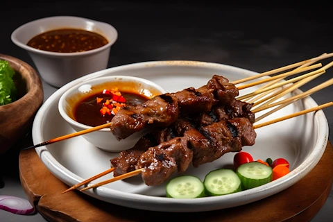 BBQ on Table