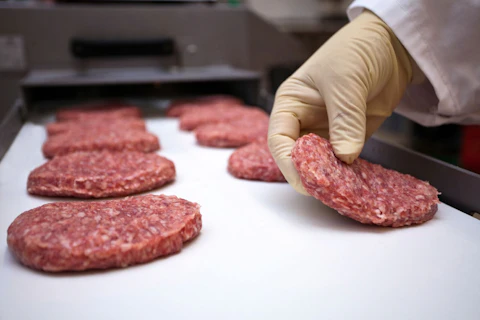 Beef Patty Production