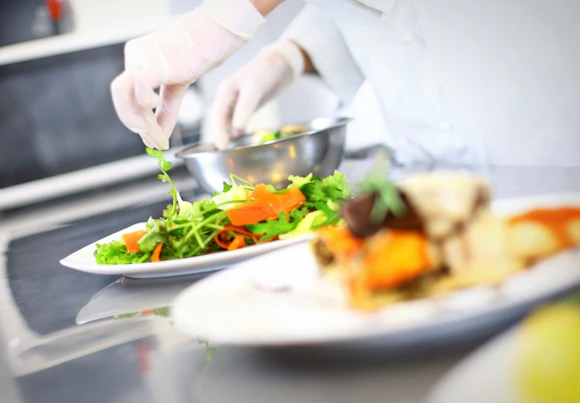 Chef Preparing Food
