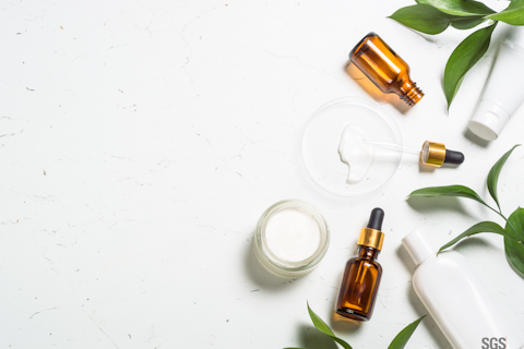 Cosmetics products sample