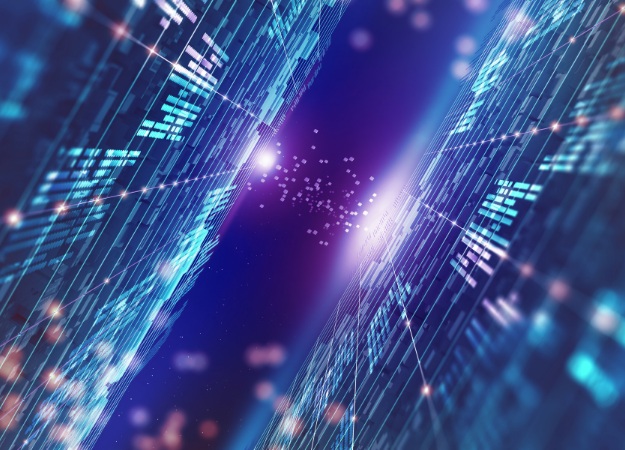 Digitalized Background Concept