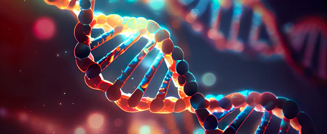 DNA Helix Enlarged Model