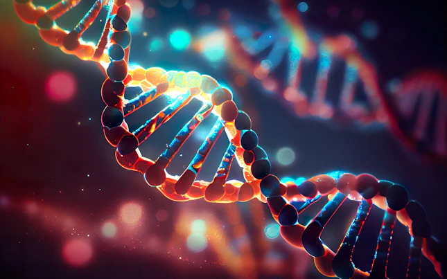 DNA Helix Enlarged Model