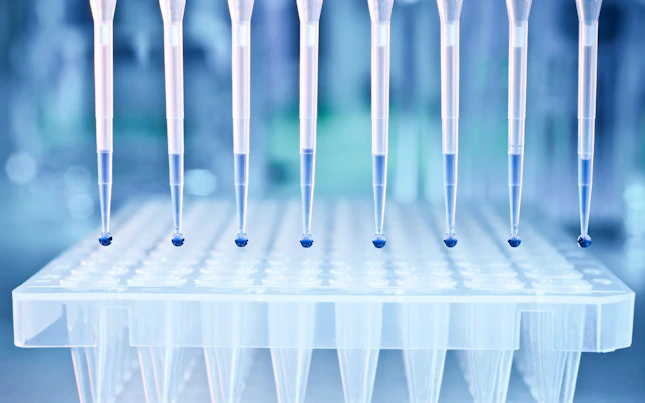 DNA Samples are Loaded to 96 Well Plate for PCR Analysis