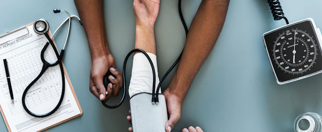 Doctor Taking Blood Pressure