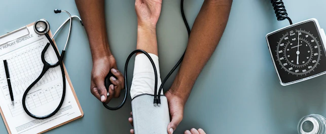 Doctor Taking Blood Pressure