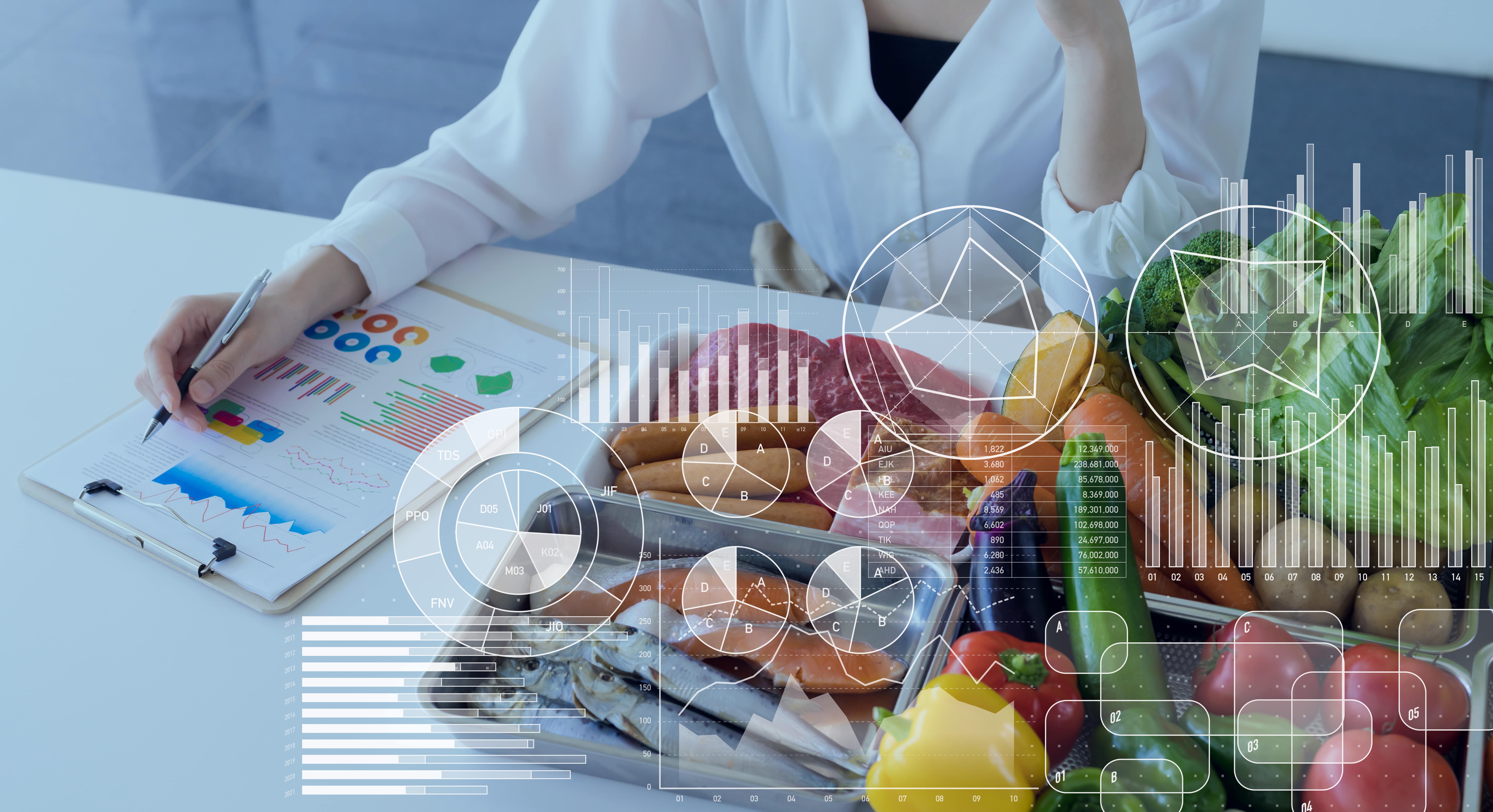 Food and science concept