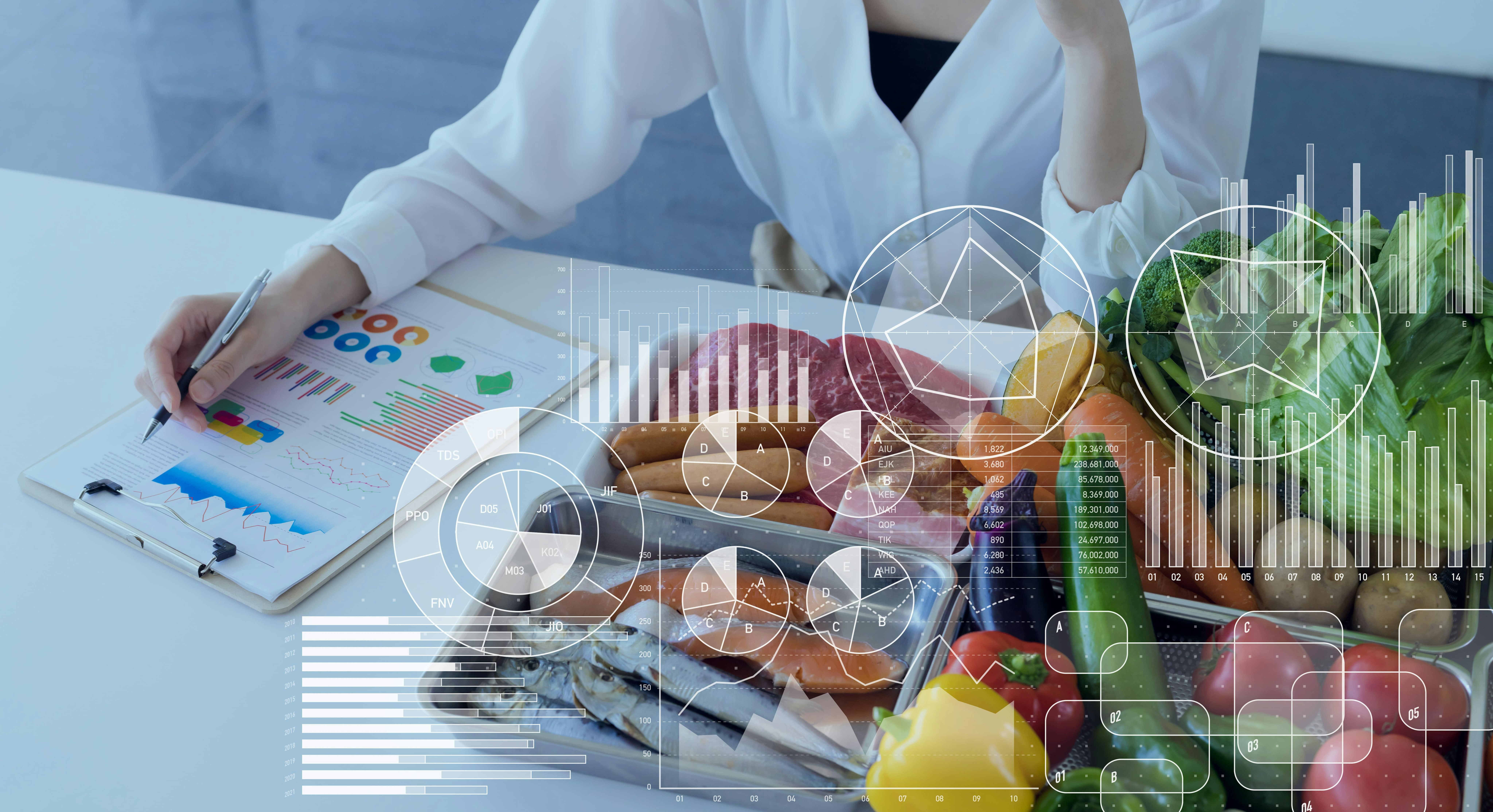 Food and science concept