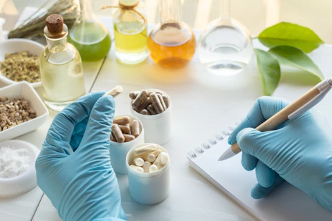 Looking at health supplements