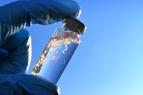 Microplastic in a Bottle