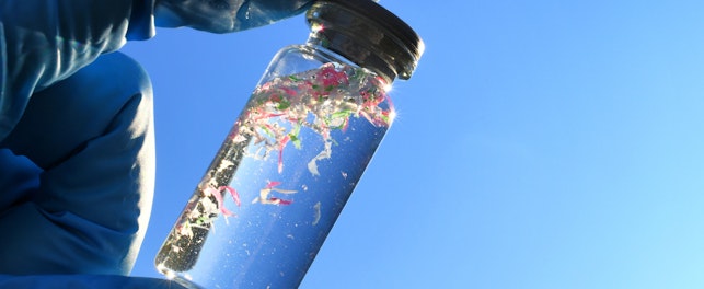 Microplastic in a Bottle