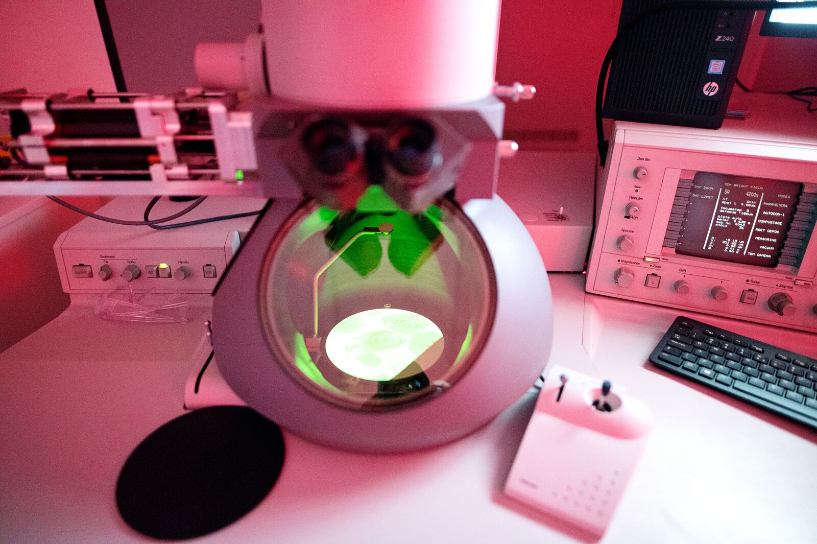 Microscope SGS Biosafety Testing Laboratory Glasgow UK