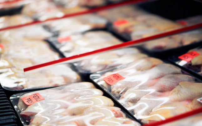 Packed Raw Chicken Meat