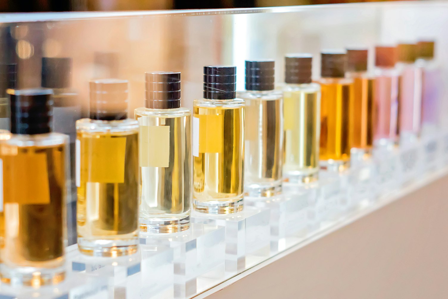 Perfume Bottles Display