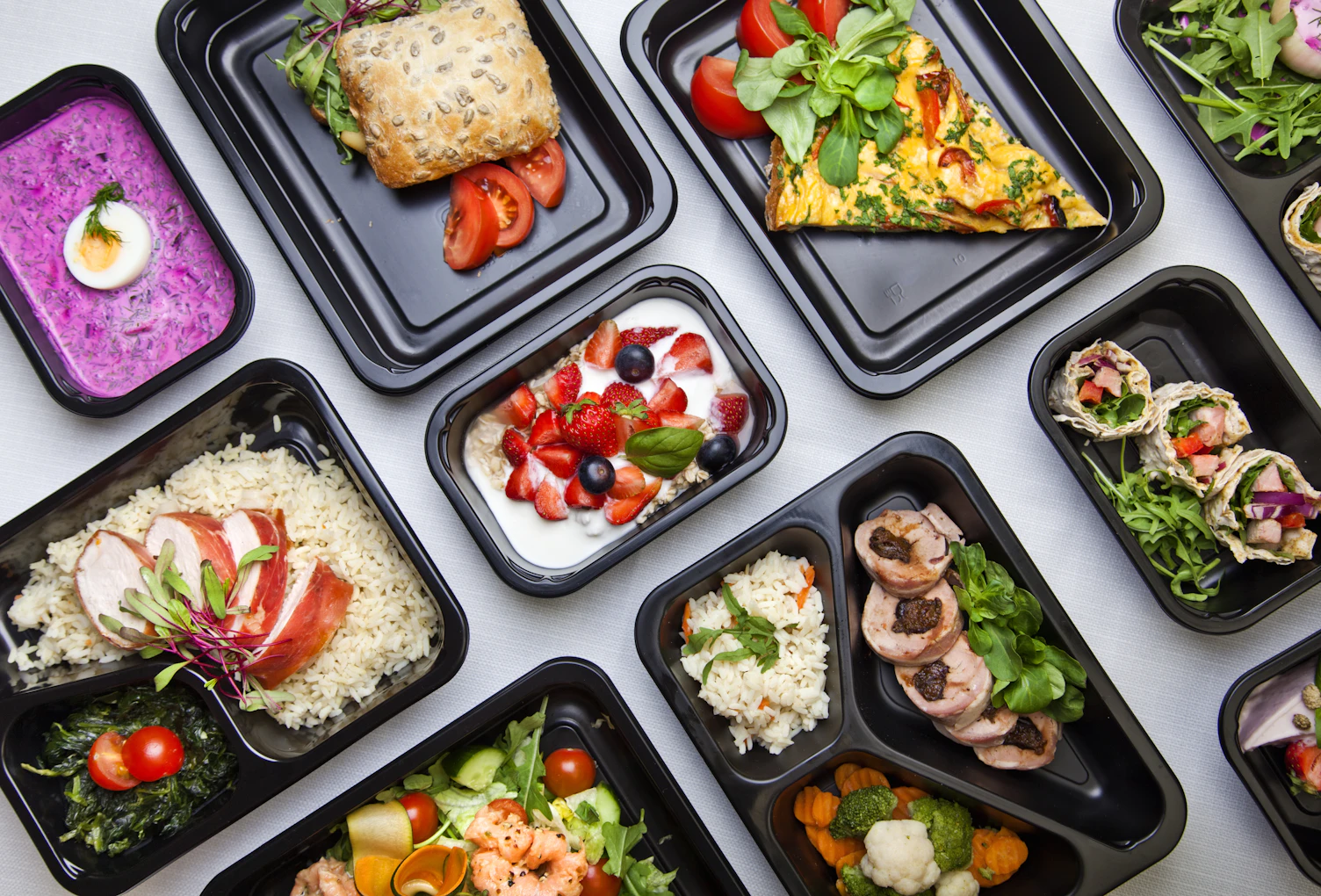 Prepared Food in Containers