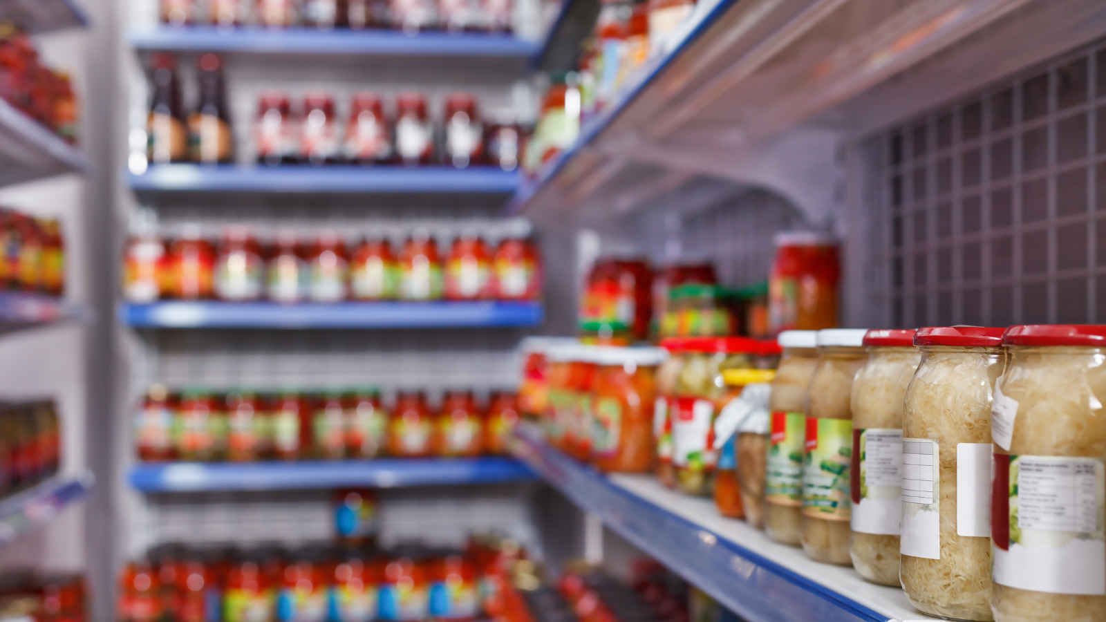 Preserved Foods in Storage