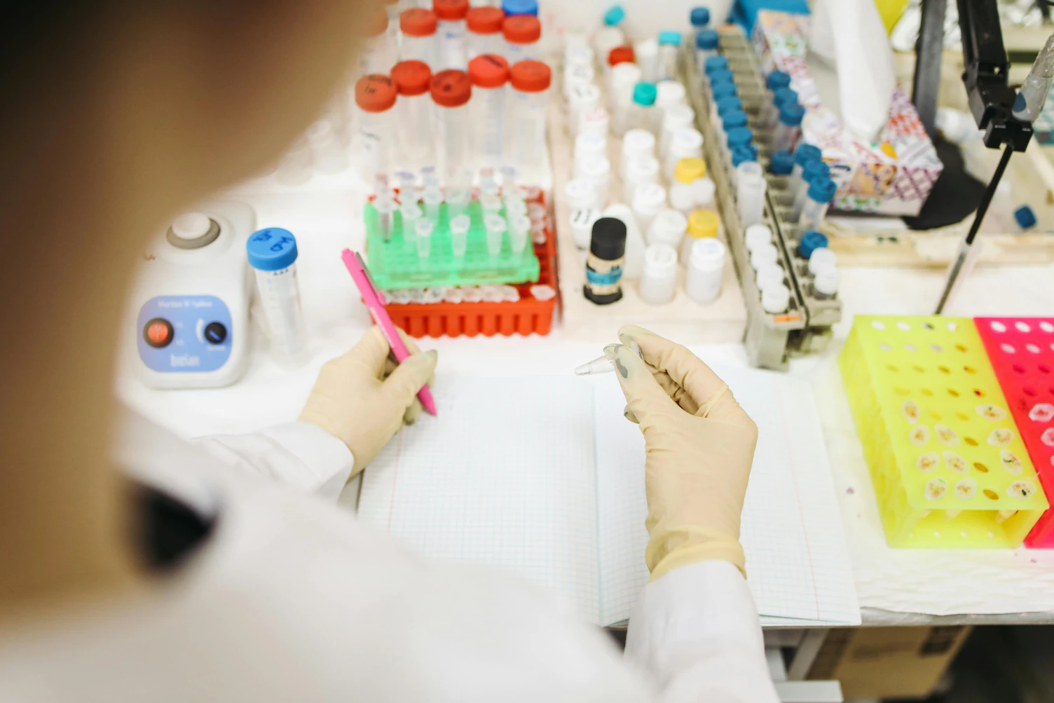 Scientist in laboratory