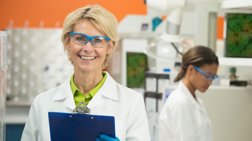 Scientists Working in a Laboratory