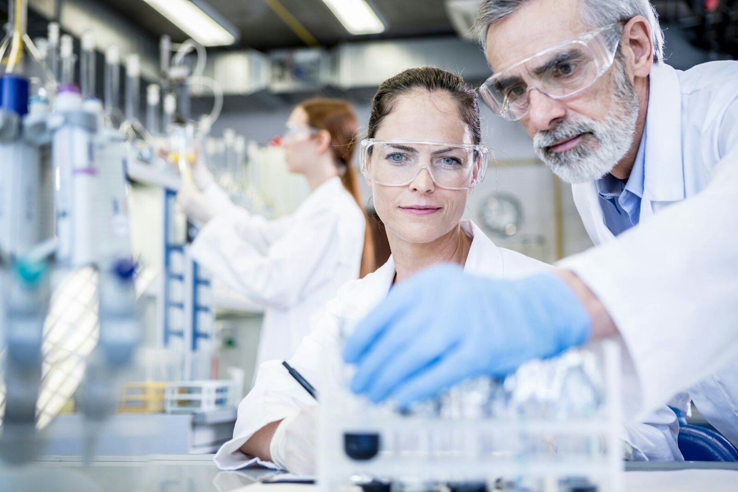 Scientists Working in Laboratory