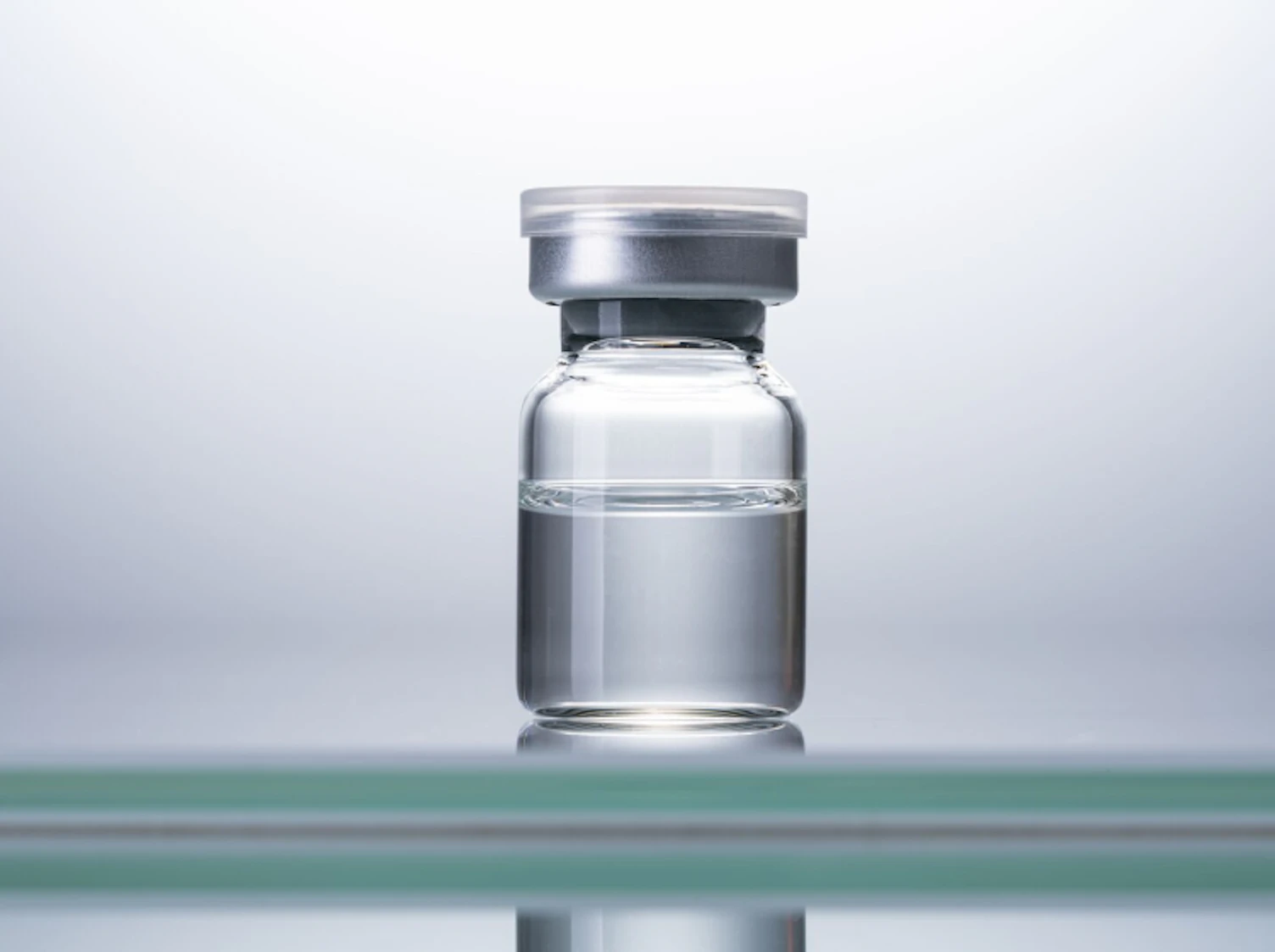 Vial médico sellado herméticamente
