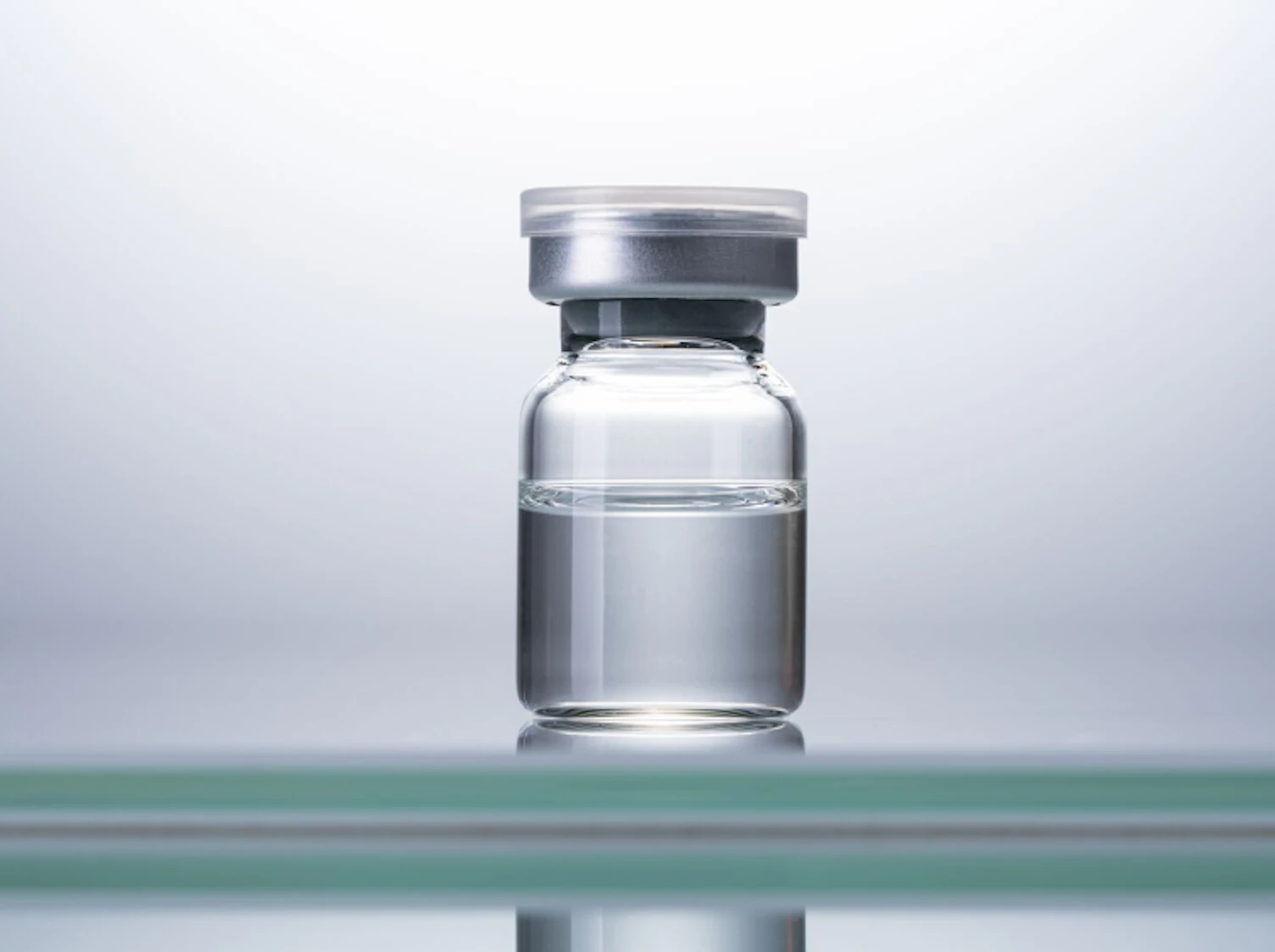 Vial médico sellado herméticamente