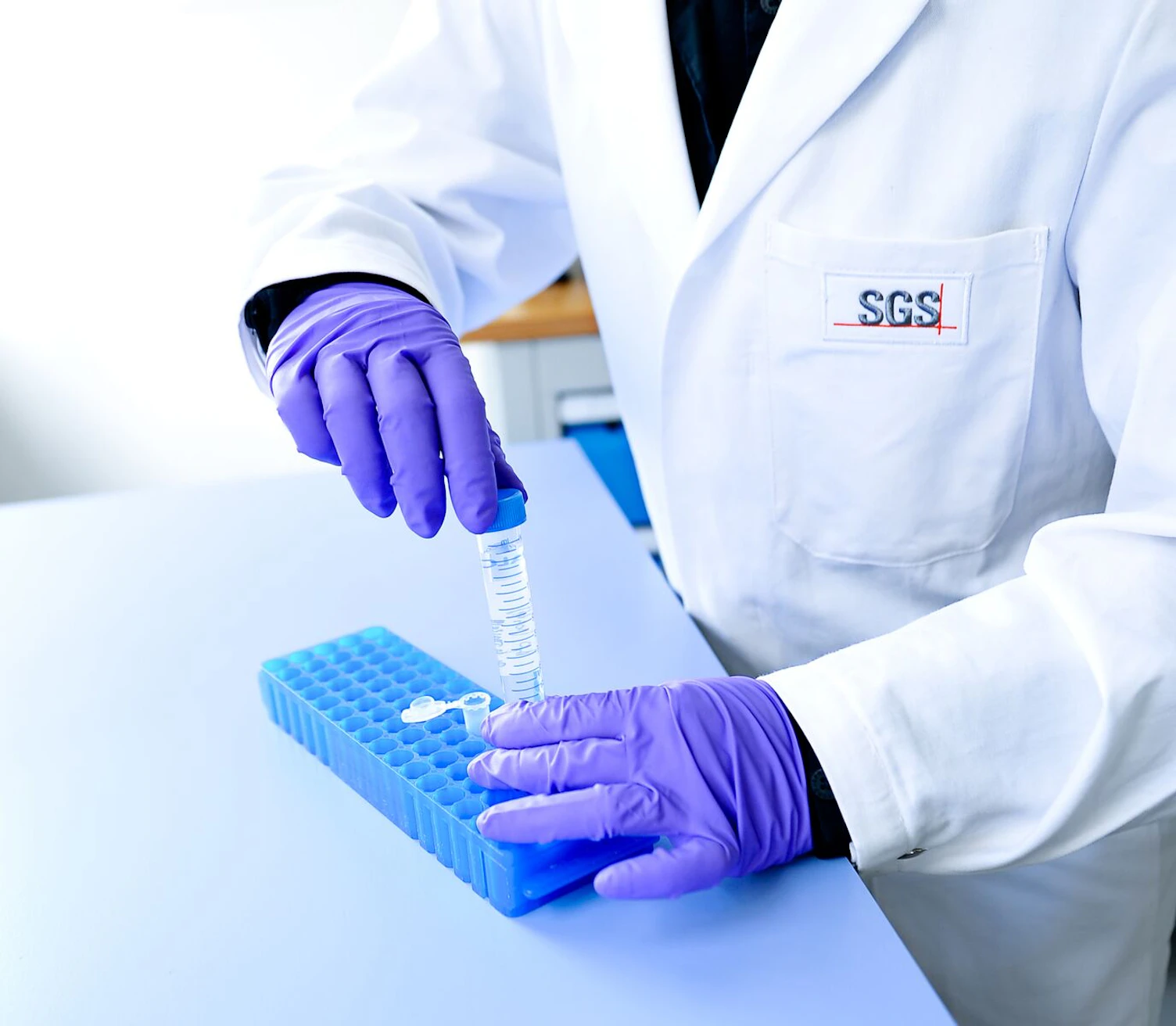SGS Biopharmaceutical Testing Laboratory in Geneva