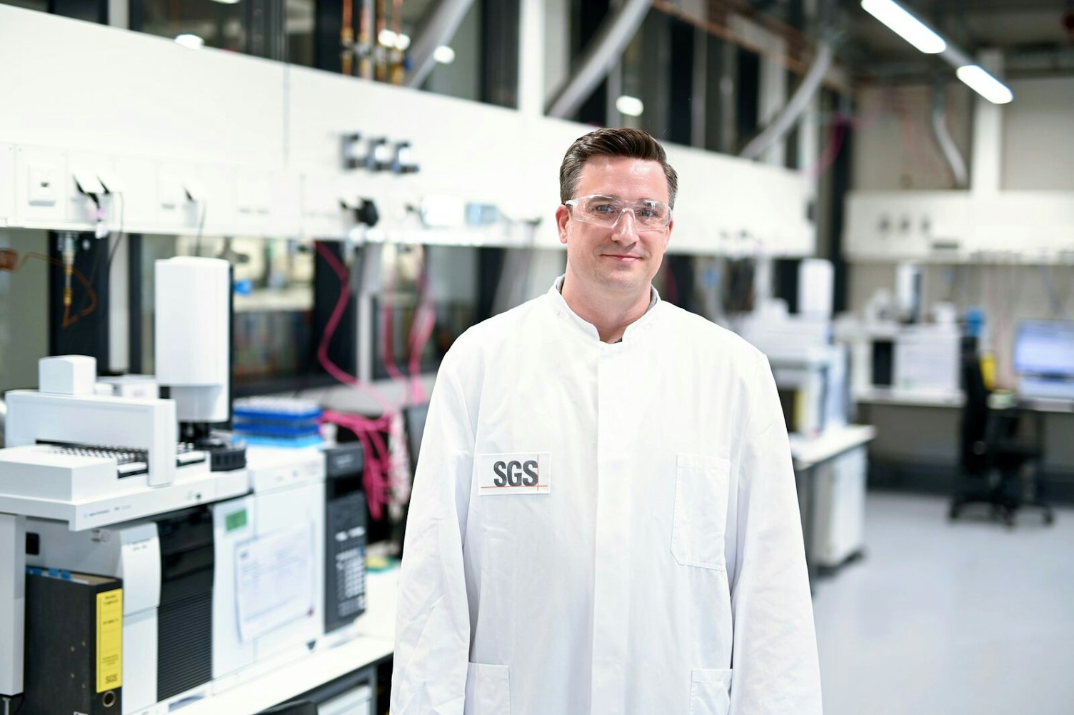 SGS testingdiensten voor levensmiddelen in laboratoria in Hamburg, Duitsland