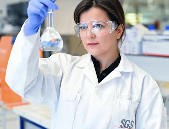 SGS Lab Simon Health and Sciences Wavre Belgien