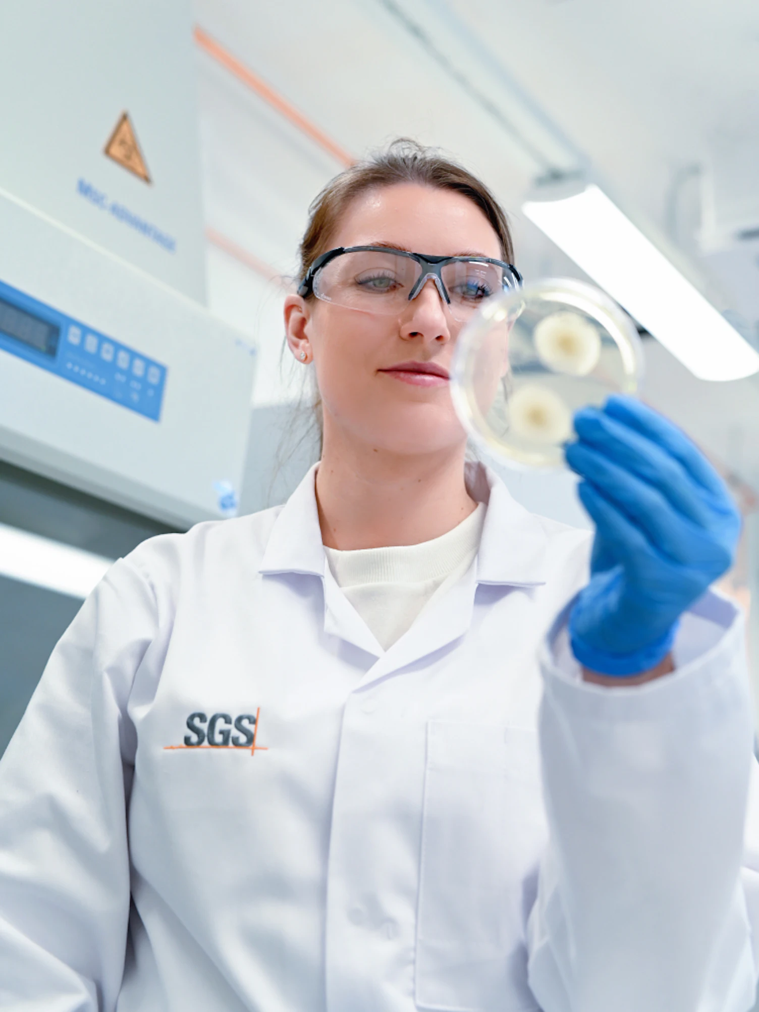 Máscaras de microbiologia SGS