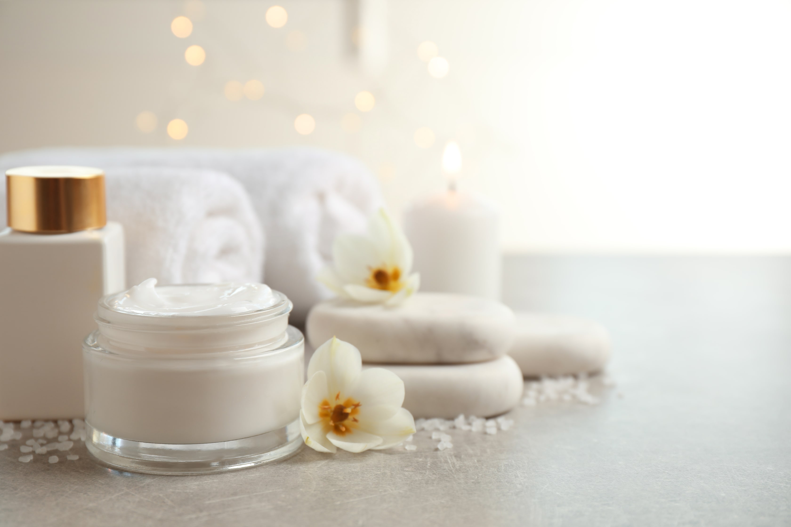 Skin Creams With Flowers