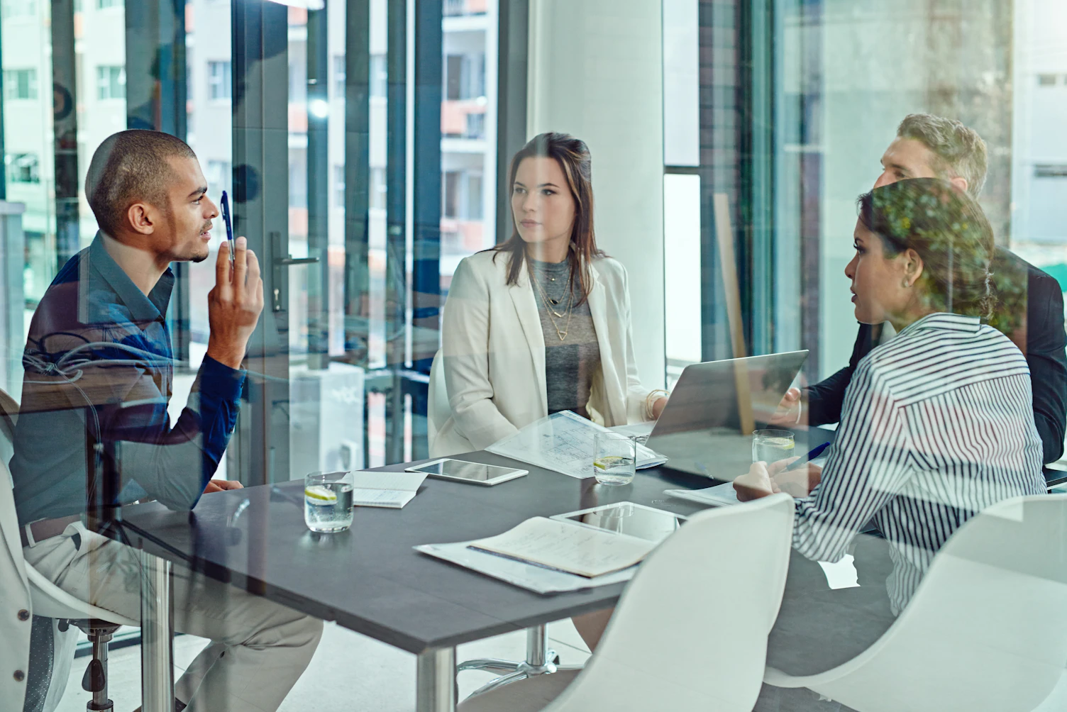 Team Planning and Meeting with Business People