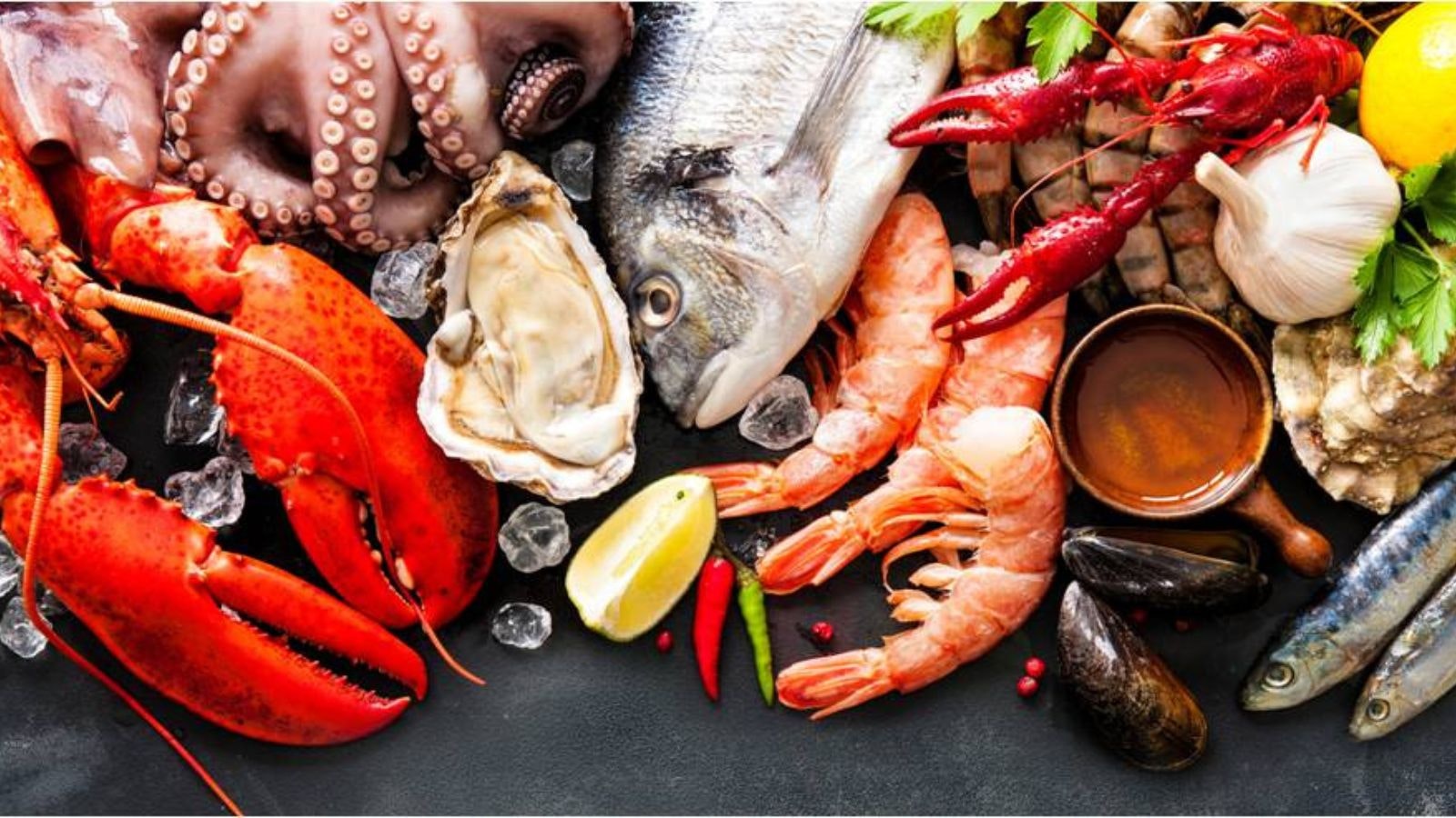 Variety of Seafood Teaser